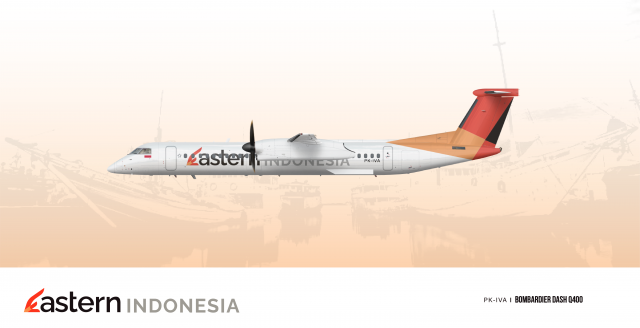 2010 | Eastern Indonesia Bombardier Dash Q400