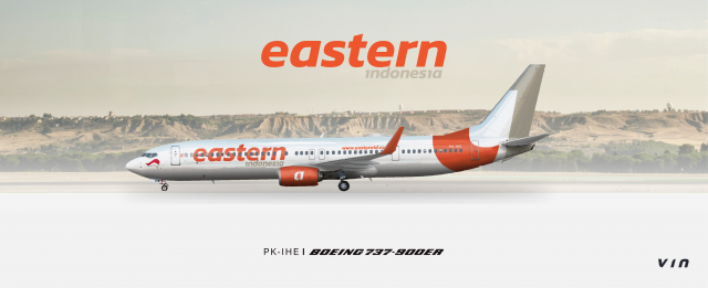 2016 | Eastern Indonesia Boeing 737-900ER