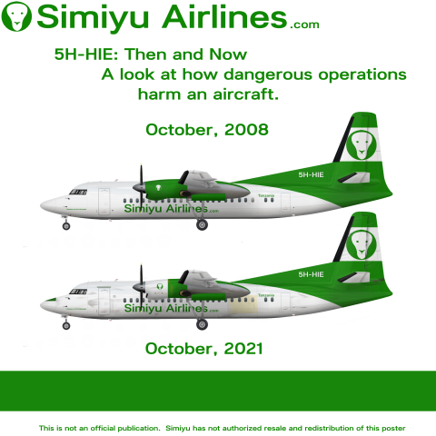 Simiyu Airlines Fokker 50