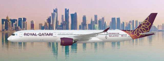 Royal Qatari Airbus A350-1000