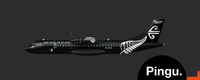 Air New Zealand ATR 72-600 All Blacks