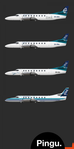 Air NZ Metroliner Poster Air NZ Metroliner Poster