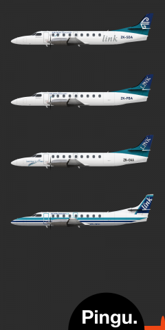 Air NZ Metroliner Poster