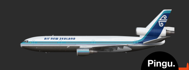 Air New Zealand Douglas DC-10-30 and TE901