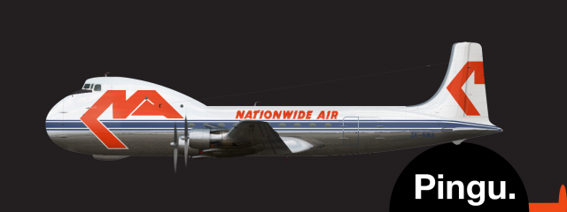 Nationwide Air Douglas DC 4 / Aviation Traders ATL-98A Carvair