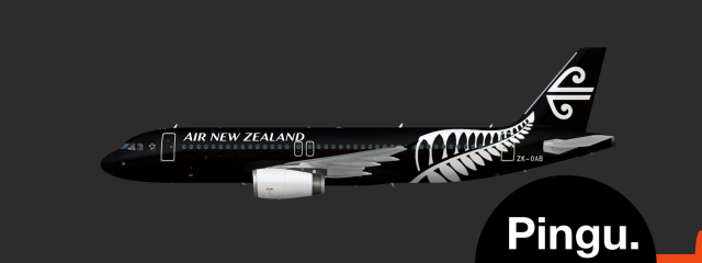 Air New Zealand A320-200 ZK-OAB