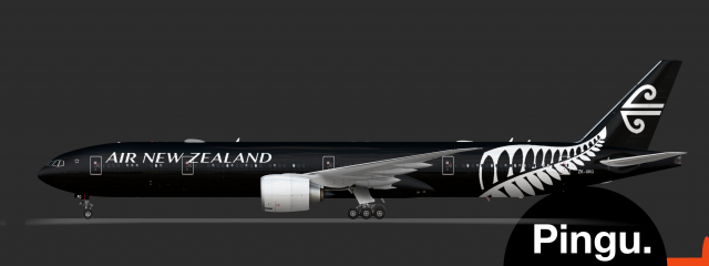 Air New Zealand All Black 777-300ER