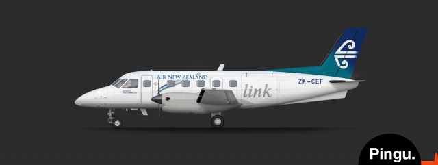 Air New Zealand EMB110-P1 ZK-CPE