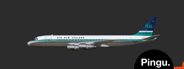 Air New Zealand DC-8-52 (TEAL) & Its' Tragic Fate