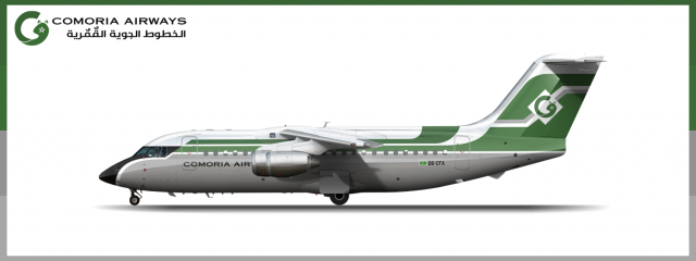 Comoria Airways - BAe-146-200 - D6-CFA
