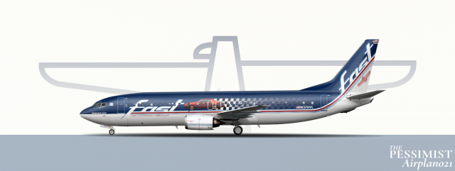 1986 Boeing 737-400 - Thunderbird Special