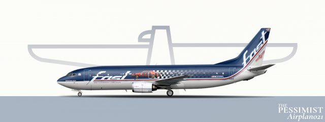 1986 Boeing 737-400 - Thunderbird Special 1986 Boeing 737-400 - Thunderbird Special