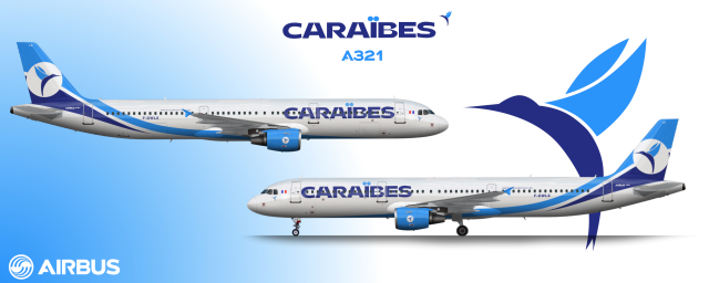 Caraïbes French West Airlines / Airbus A321-200