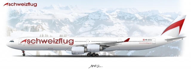 Schweizflug A340-641