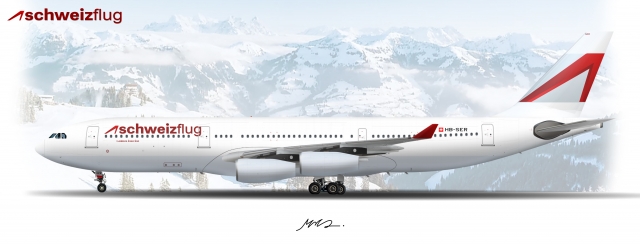 Schweizflug A340-211 Schweizflug A340-211