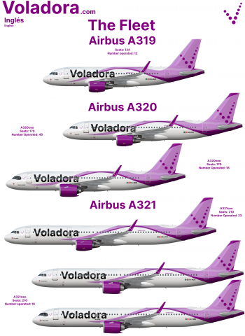 Voladora's fleet