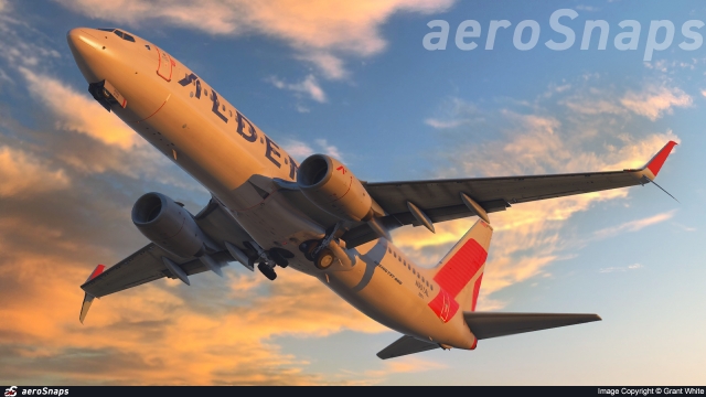 AeroSnaps Alden 737-827 Departure from DFW