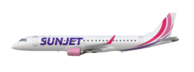 SUNJET Embraer E190