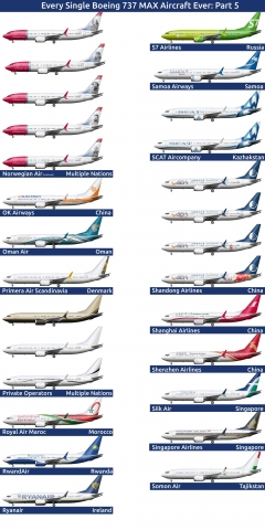 All World 737 MAX Operators: Part 5