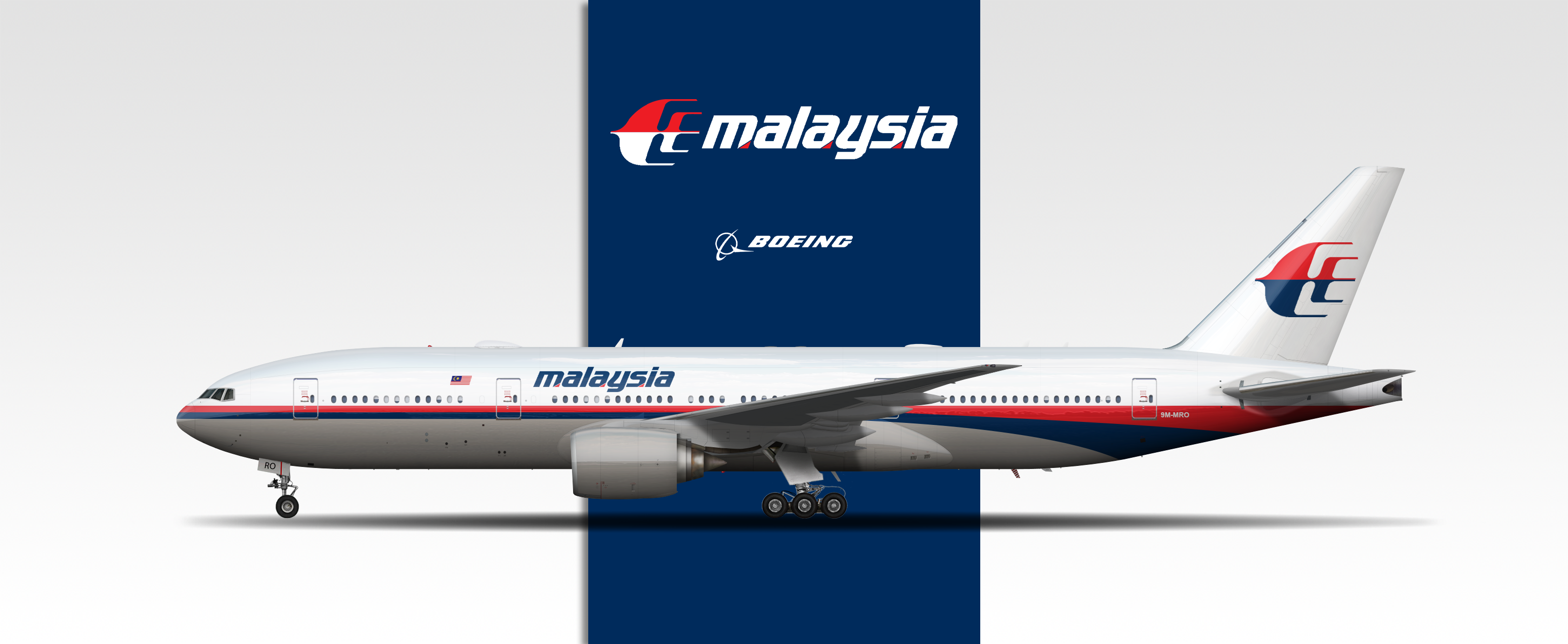 Malaysia Airlines Boeing 777-200ER - 9M-MRO - Real Life Liveries