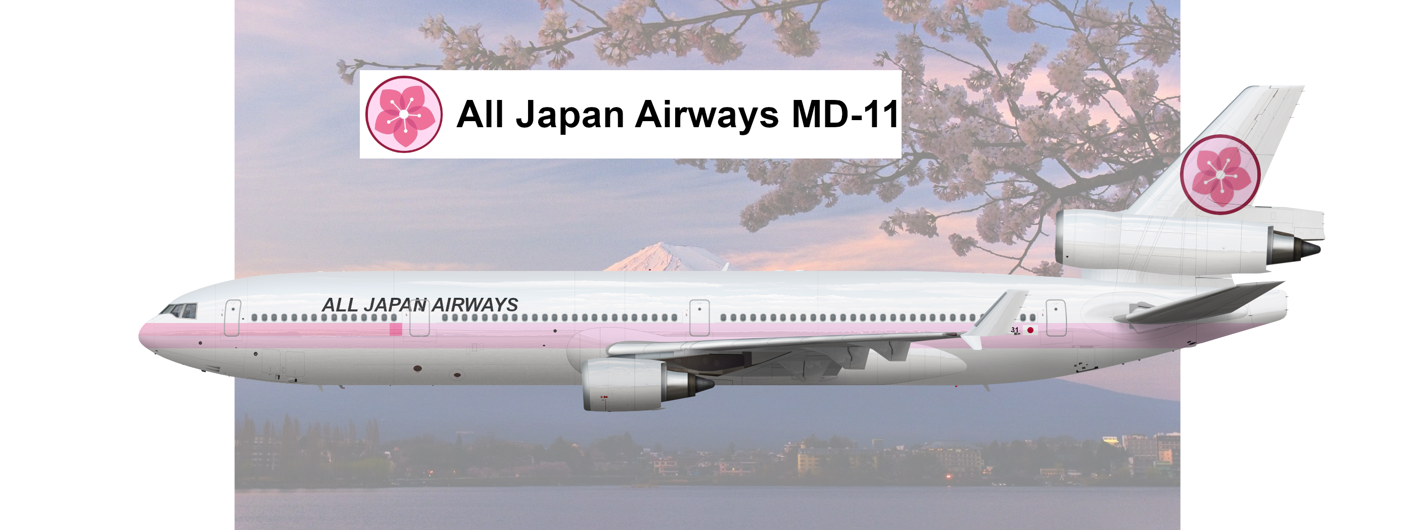 All Japan Airways McDonnell Douglas MD-11 - All Japan