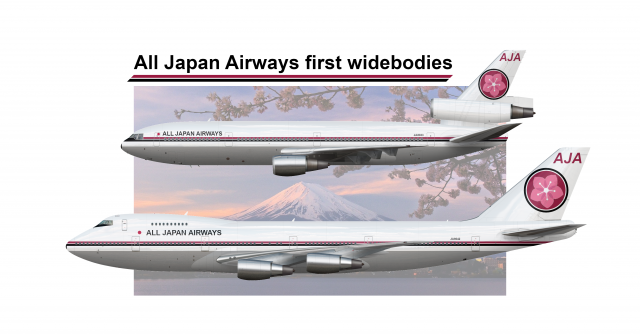 All Japan Airways First Widebodies
