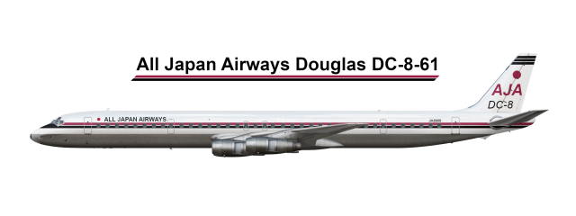 All Japan Airways Douglas DC-8