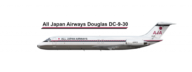 All Japan Airways Douglas DC-9
