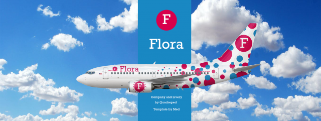 Flora Airways 737-600 (2017-present livery)