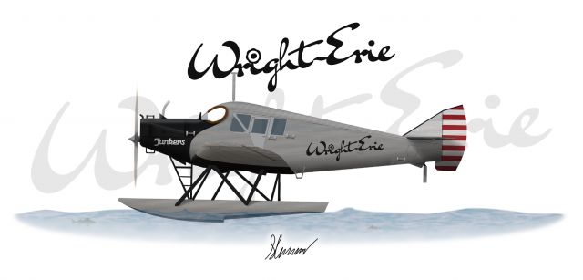 1-2 | Wright & Erie Flying Lines | Junkers F 13 | 1922 - 1928