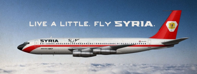 1970s SYRIA Boeing 707 1970s SYRIA Boeing 707