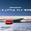 Syria 757-200 "Sleek Carmine"