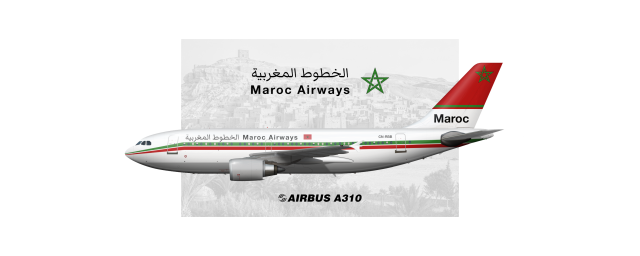 Maroc Airways | A310-300 | 1988-2005