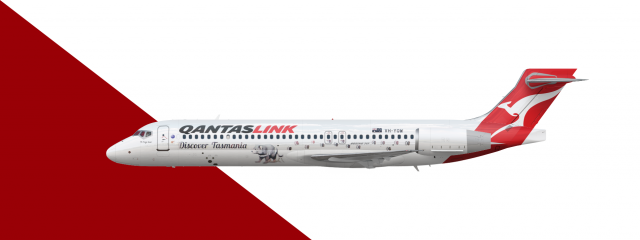 Qantaslink 717 'Discover Tasmania'
