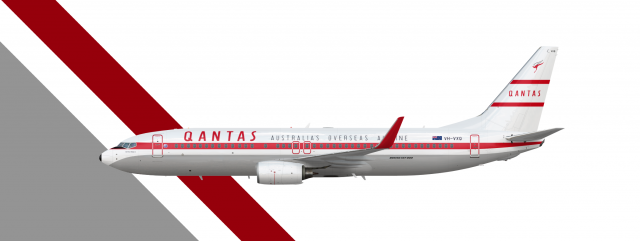 Qantas 737 Retro II