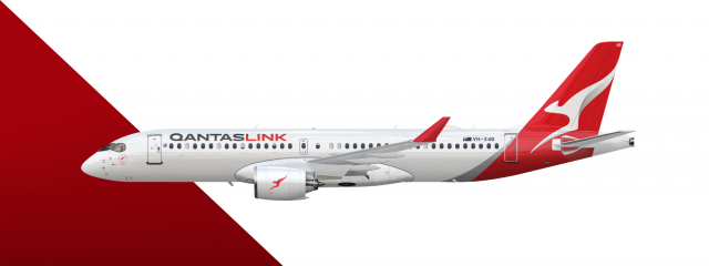 Qantaslink A220 VH-X4B