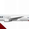 QantasFreight 767F delivery livery