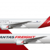 Qantas 767 2007 livery evolution