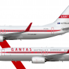 Qantas 737 Retro concepts