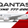 Qantas 777-200LR concept