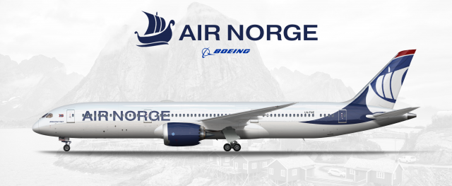 Air Norge Boeing 787-9 - LN-FNE