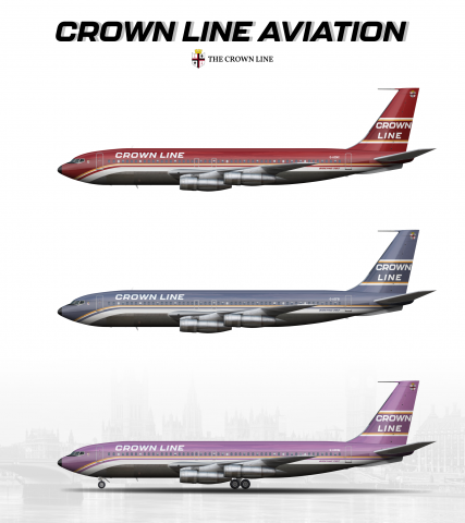 Crown Line Aviation Boeing 707-120B