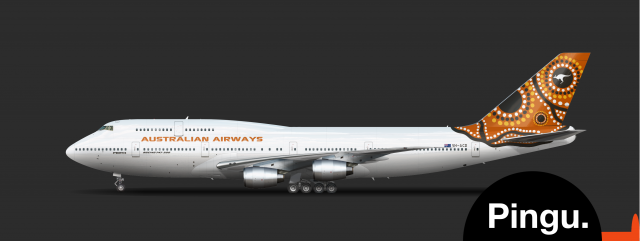 Australian Airways Boeing 747-300