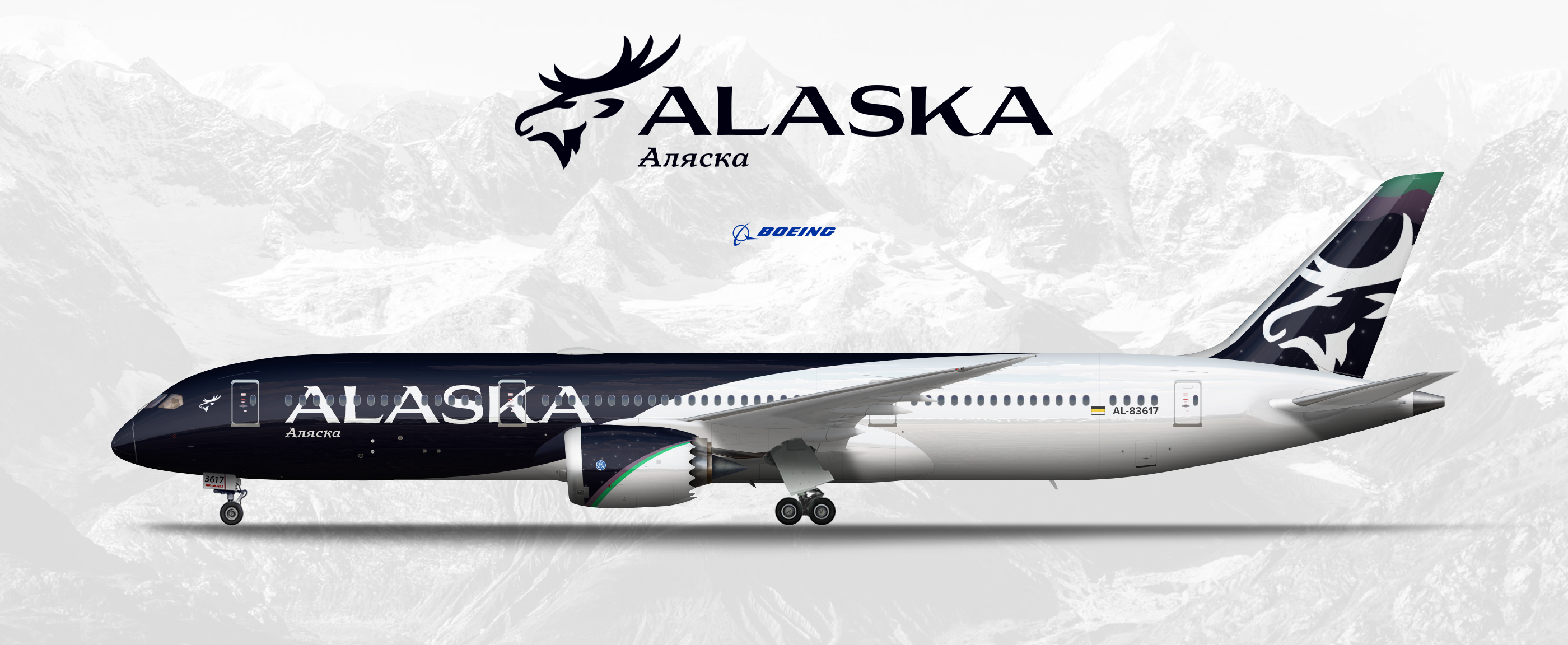 Alaska Airways Boeing 7879 American Liveries Gallery Airline Empires