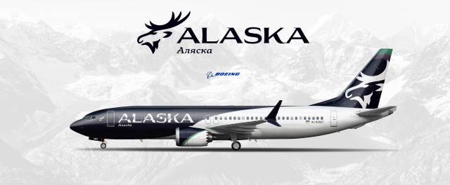 Alaska Airways Boeing 737 MAX 8 Alaska Airways Boeing 737 MAX 8