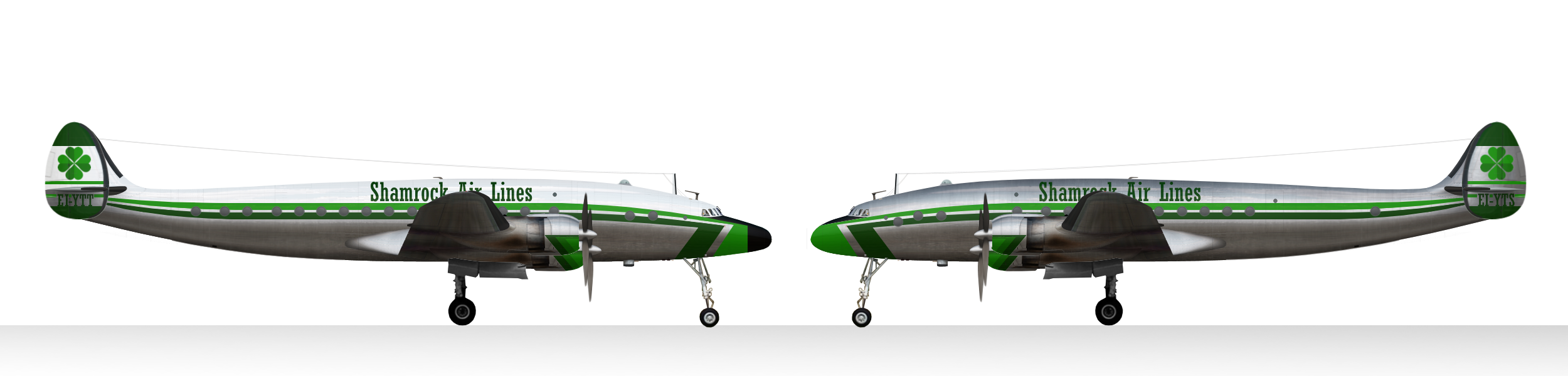 Shamrock Air Lines L749s Virtual Airlines Gallery Airline Empires