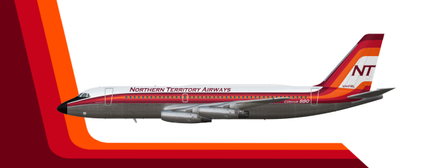 Northern Territory Airways CV880 Northern Territory Airways CV880