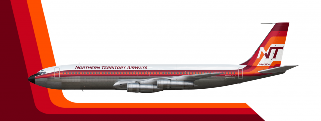 Northern Territory Airways 707-320C