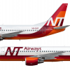NT Airways medium haul aircraft