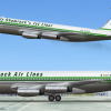 Shamrock Air Lines 707 Jet Liner
